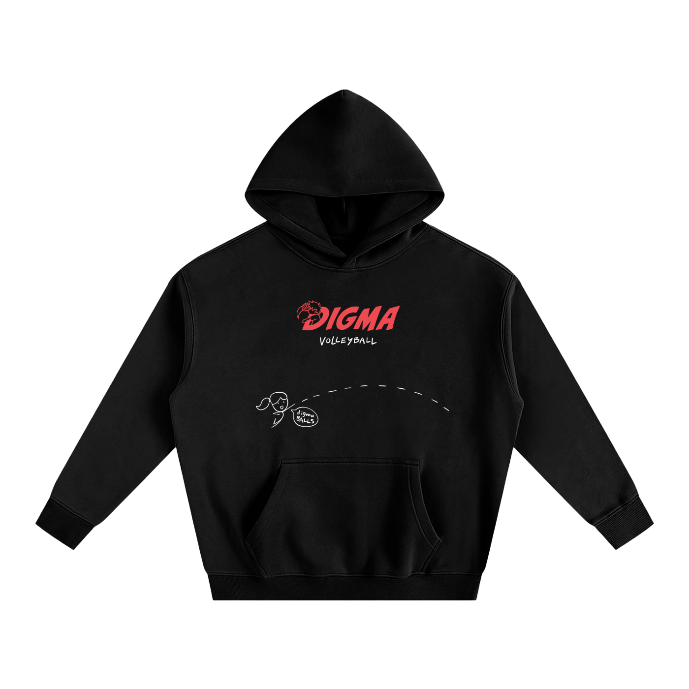 Digma Oversized Fleeced Hoodie