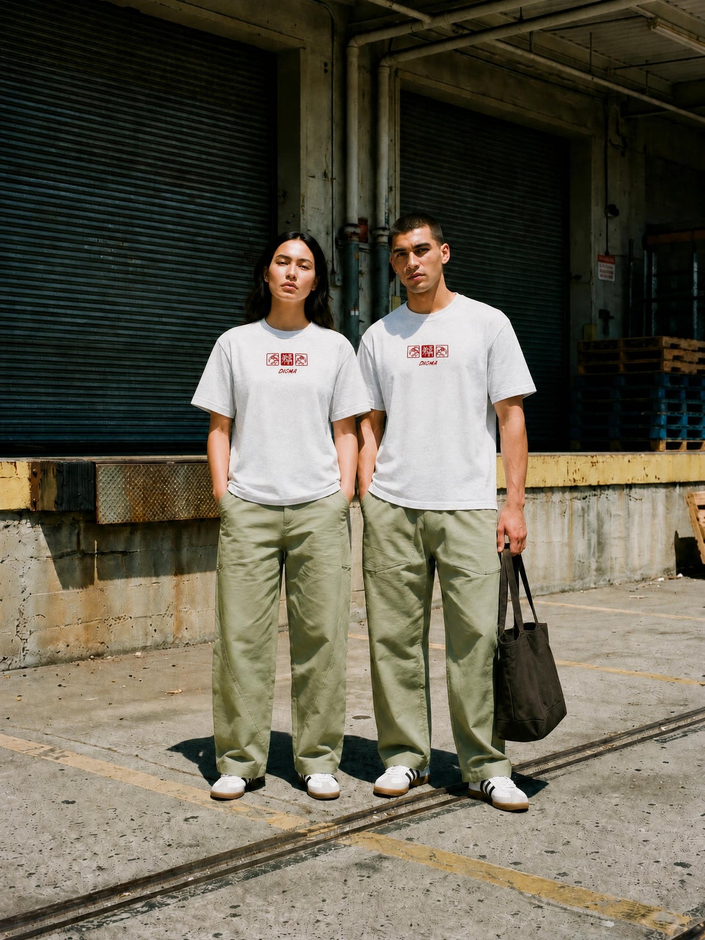 2026 Digma 9man Stamp T-Shirt (Boxy Oversized Fit)