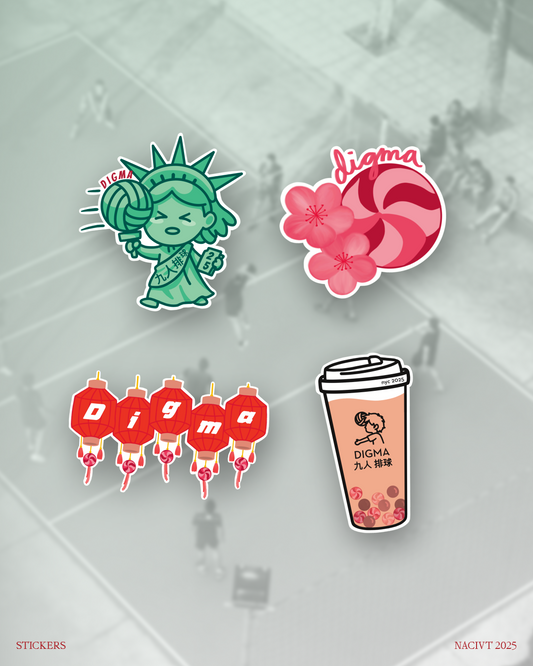2025 Digma 9-man Stickers