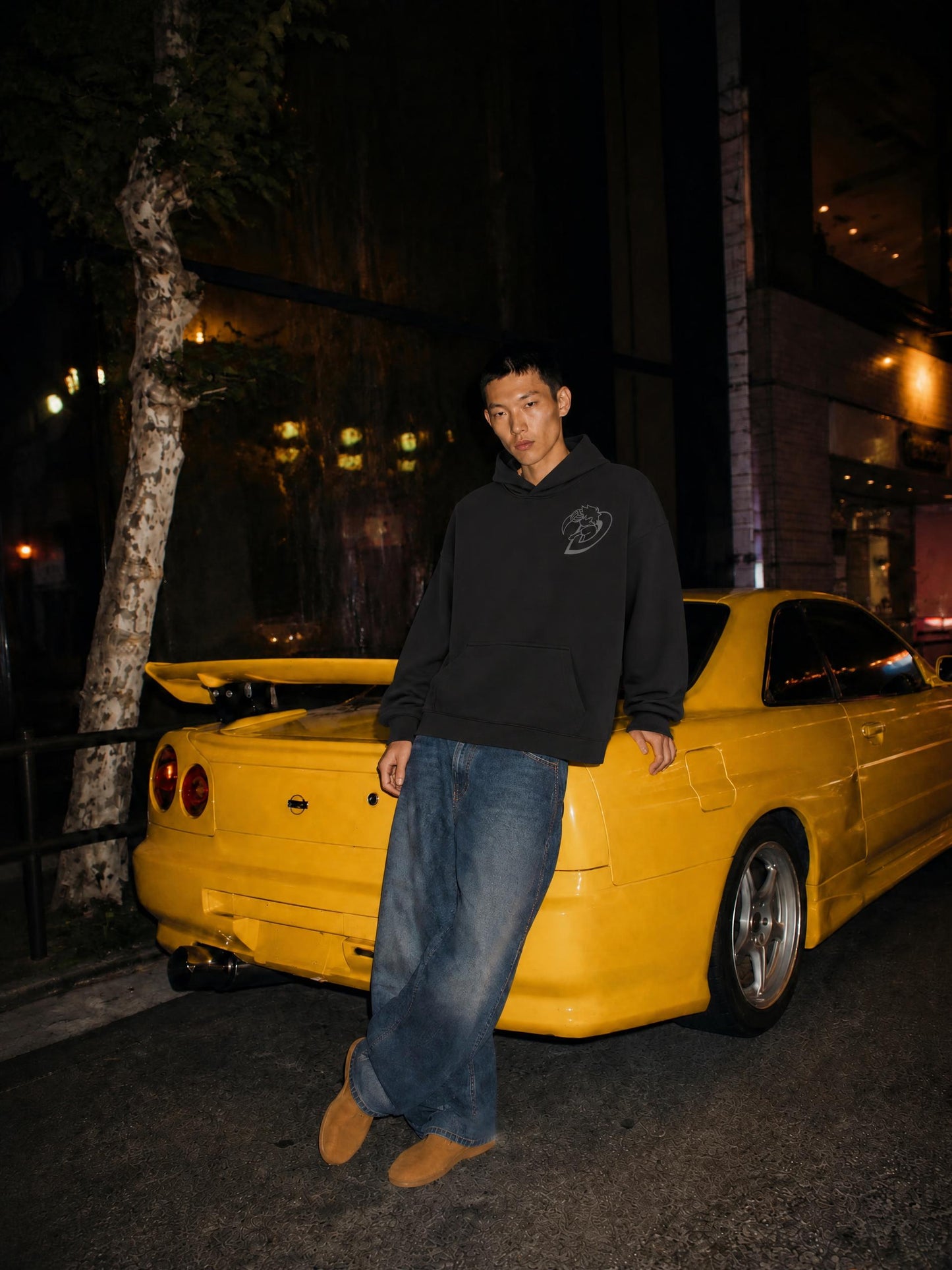 "Digma in Montreal" Essential Heavyweight Drop-Shoulder Hoodie