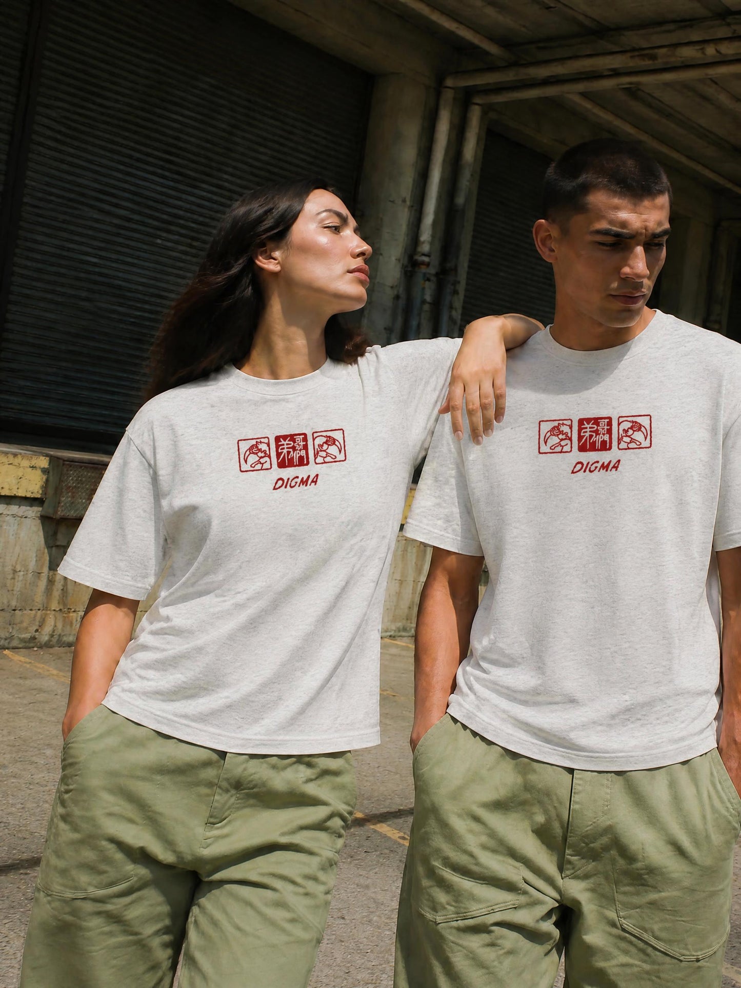 2026 Digma 9man Stamp T-Shirt (Boxy Oversized Fit)