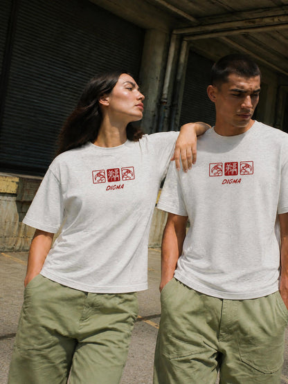 2026 Digma 9man Stamp T-Shirt (Boxy Oversized Fit)