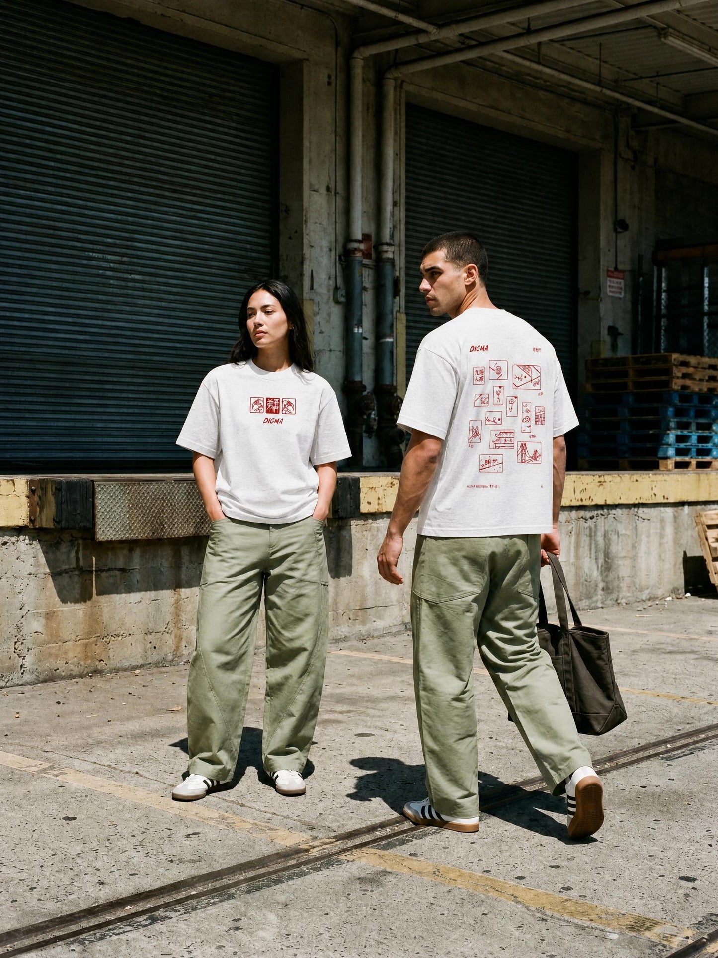 2026 Digma 9man Stamp T-Shirt (Boxy Oversized Fit)