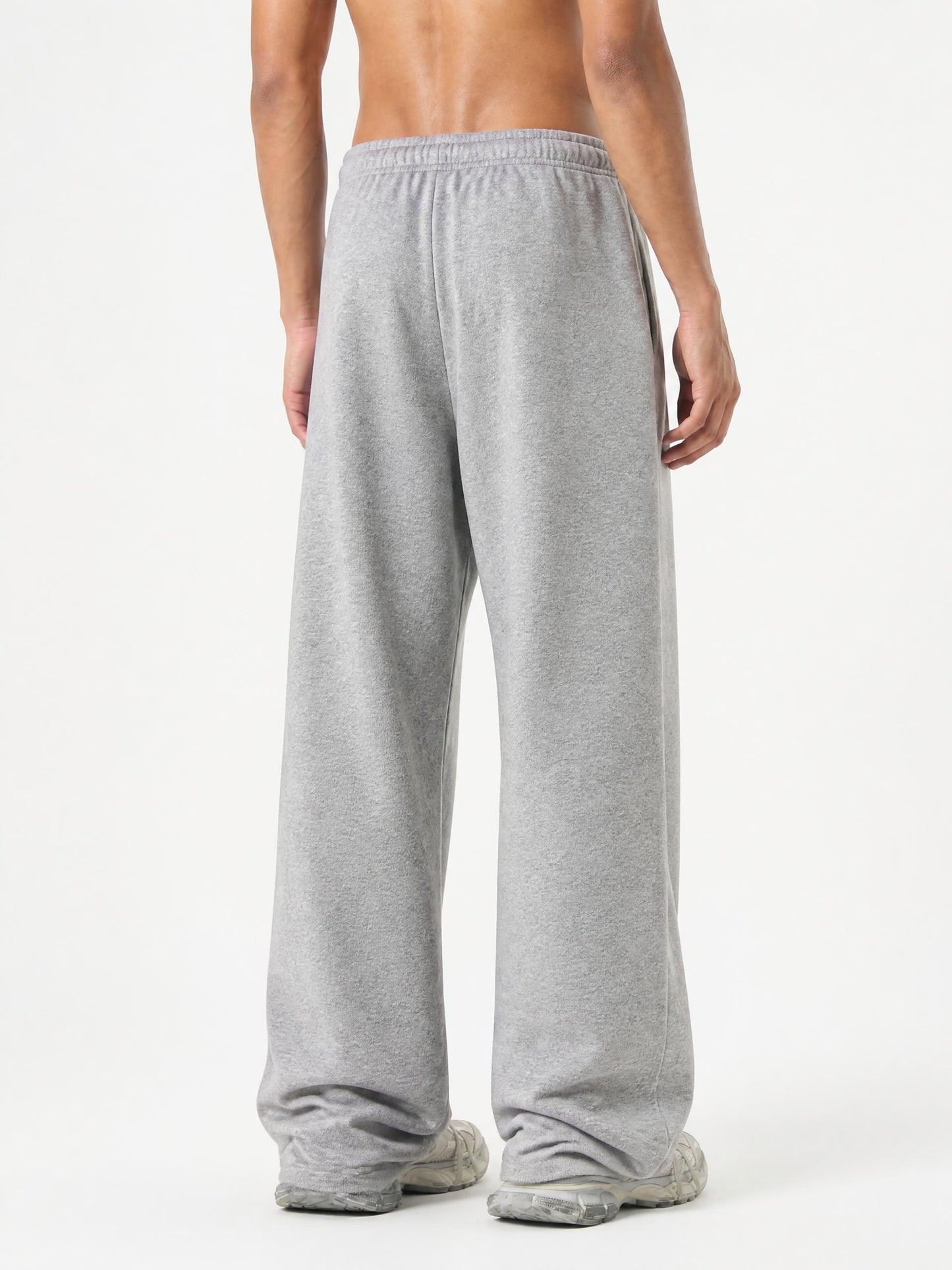 Solid Color Straight-Leg Sweatpants (Digma Guy)